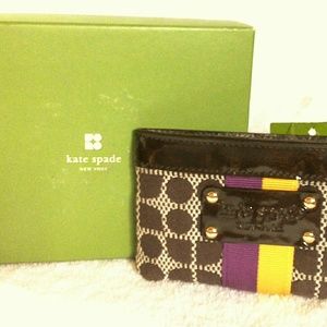 Kate Spade Classic Noel Dkchocolat Coin Purse NIB